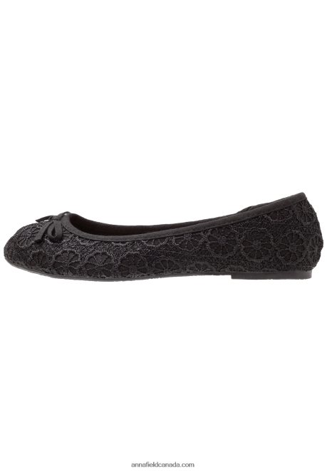 Anna Field Women Ballet Pumps Black H42J4Z2079