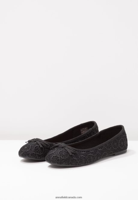 Anna Field Women Ballet Pumps Black H42J4Z2079