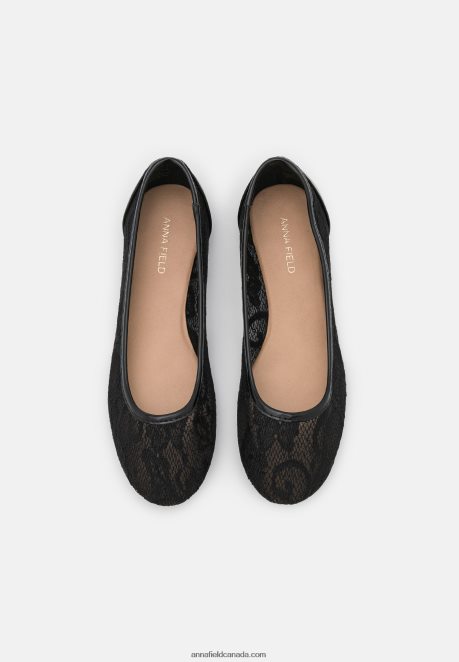 Anna Field Women Ballet Pumps Black H42J4Z2080