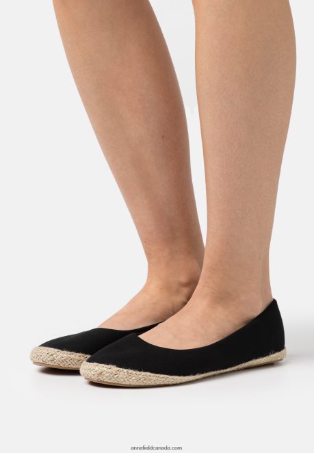 Anna Field Women Ballet Pumps Black H42J4Z2083