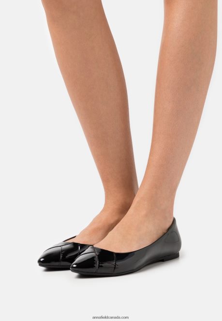 Anna Field Women Ballet Pumps Black H42J4Z2117