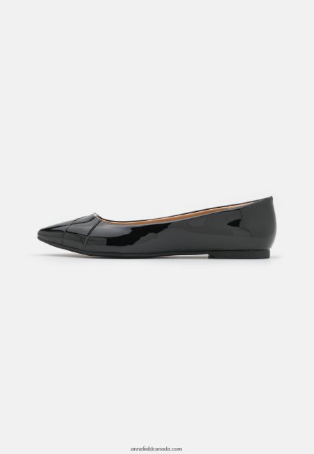Anna Field Women Ballet Pumps Black H42J4Z2117