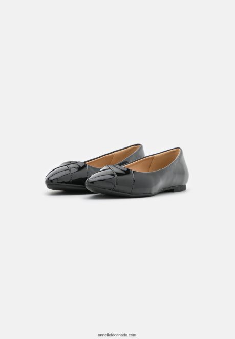 Anna Field Women Ballet Pumps Black H42J4Z2117