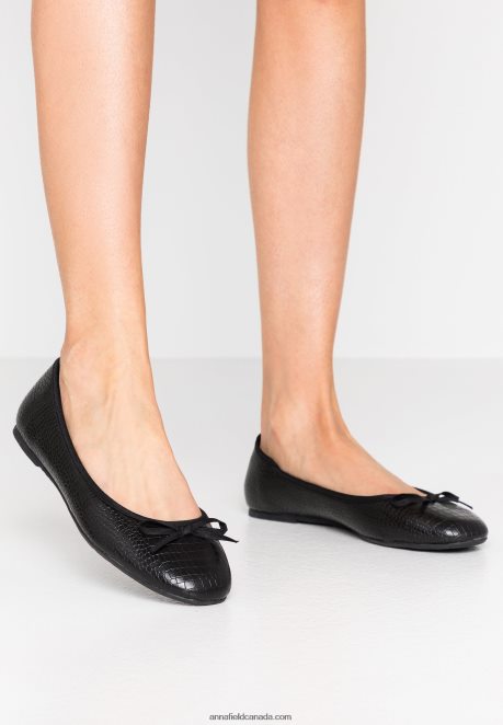 Anna Field Women Ballet Pumps Black H42J4Z2132
