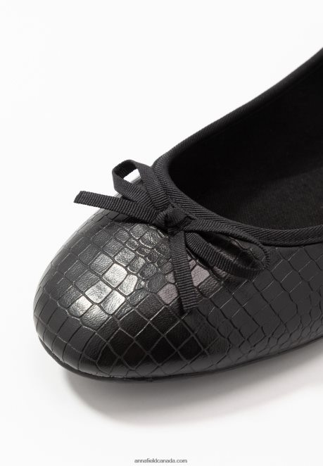 Anna Field Women Ballet Pumps Black H42J4Z2132