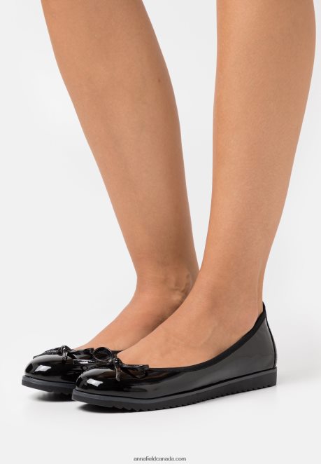 Anna Field Women Ballet Pumps Black H42J4Z2137