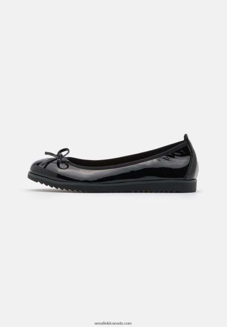 Anna Field Women Ballet Pumps Black H42J4Z2137