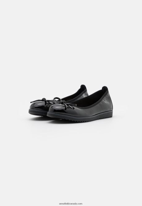Anna Field Women Ballet Pumps Black H42J4Z2137