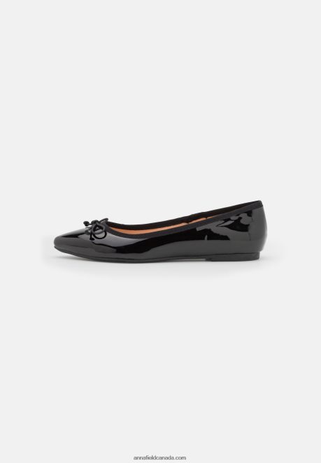 Anna Field Women Ballet Pumps Black H42J4Z2140