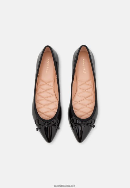 Anna Field Women Ballet Pumps Black H42J4Z2140