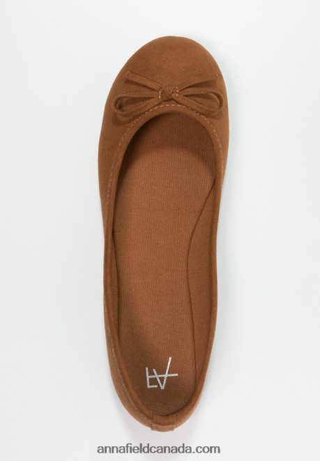Anna Field Women Ballet Pumps Cognac H42J4Z2068