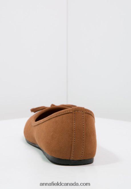 Anna Field Women Ballet Pumps Cognac H42J4Z2068