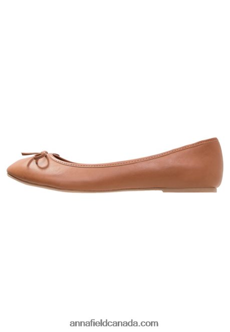 Anna Field Women Ballet Pumps Cognac H42J4Z2088