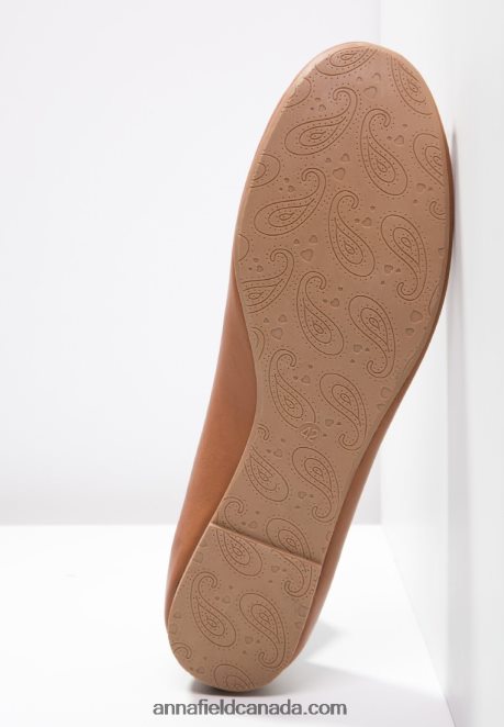 Anna Field Women Ballet Pumps Cognac H42J4Z2088