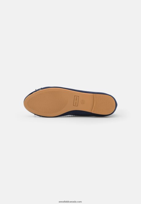 Anna Field Women Ballet Pumps Dark Blue H42J4Z2102
