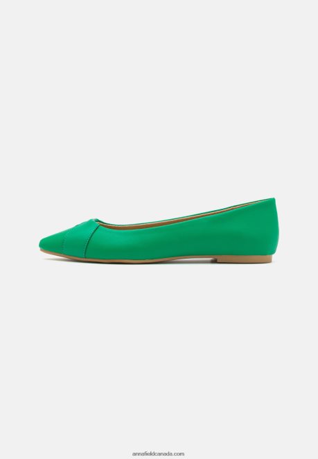 Anna Field Women Ballet Pumps Green H42J4Z2133