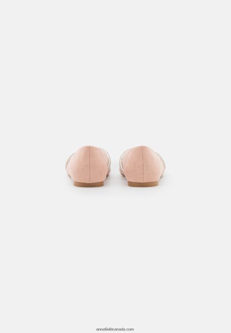 Anna Field Women Ballet Pumps Light Pink H42J4Z2118