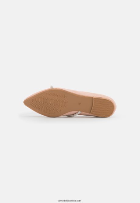 Anna Field Women Ballet Pumps Light Pink H42J4Z2118