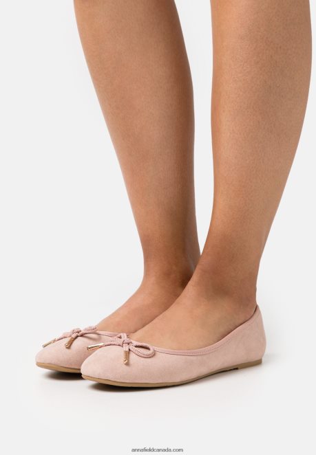 Anna Field Women Ballet Pumps Pink H42J4Z2078
