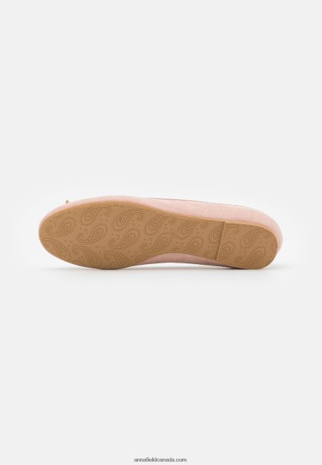 Anna Field Women Ballet Pumps Pink H42J4Z2078