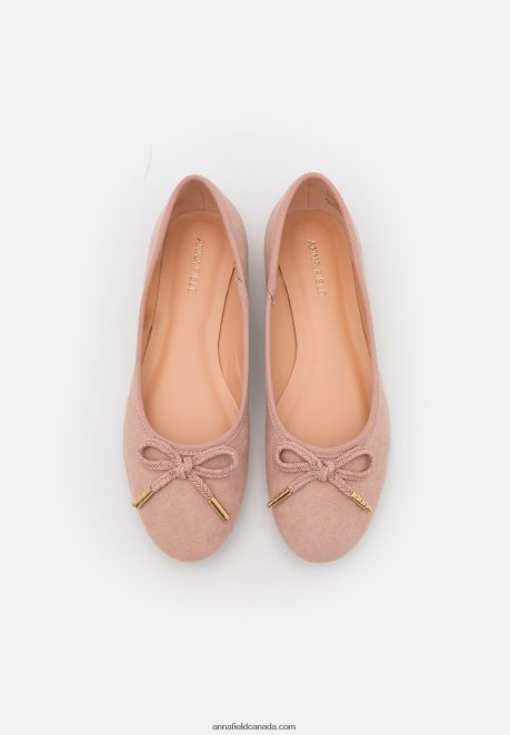 Anna Field Women Ballet Pumps Pink H42J4Z2078