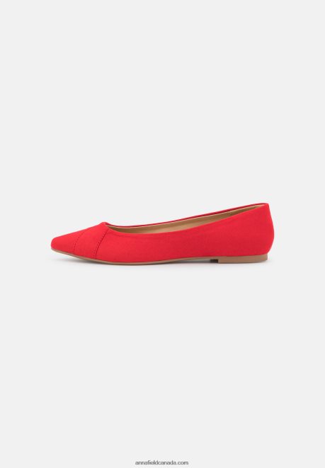Anna Field Women Ballet Pumps Red H42J4Z2127