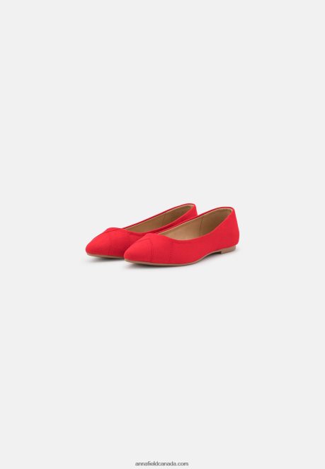 Anna Field Women Ballet Pumps Red H42J4Z2127