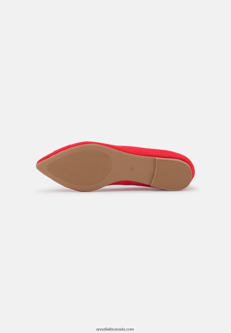 Anna Field Women Ballet Pumps Red H42J4Z2127