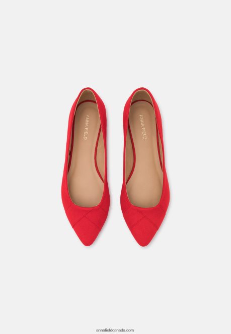 Anna Field Women Ballet Pumps Red H42J4Z2127