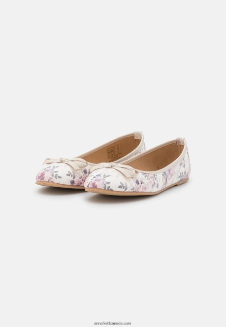 Anna Field Women Ballet Pumps White H42J4Z2097
