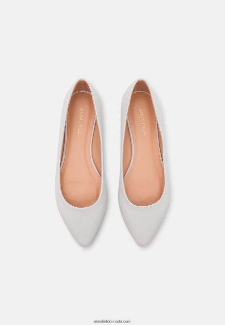 Anna Field Women Ballet Pumps White H42J4Z2122