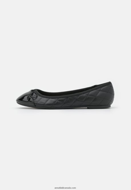 Anna Field Women Comfort Ballet Pumps Black H42J4Z2126