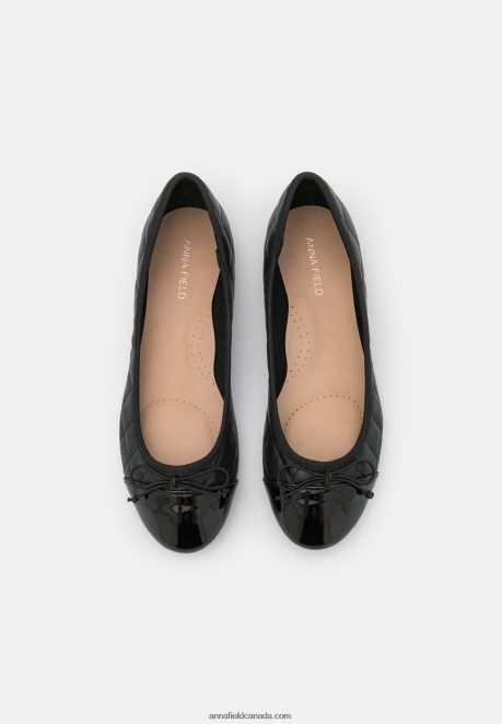 Anna Field Women Comfort Ballet Pumps Black H42J4Z2126