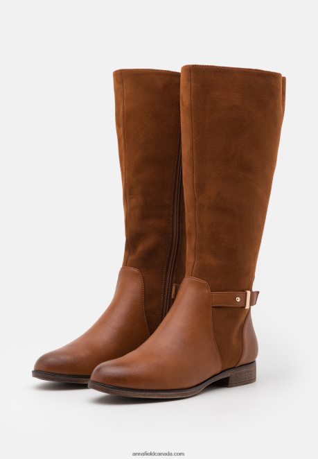 Anna Field Women Boots Cognac H42J4Z2190