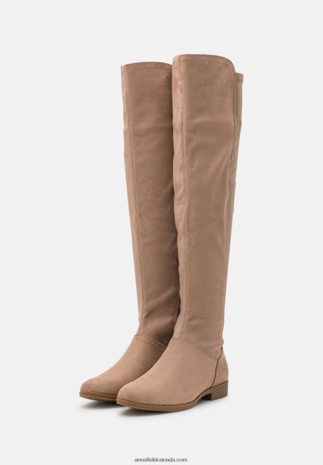 Anna Field Women Over-The-Knee Boots Beige H42J4Z2237