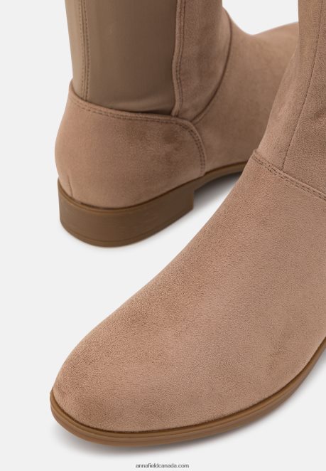 Anna Field Women Over-The-Knee Boots Beige H42J4Z2237