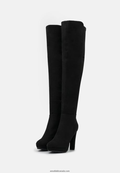 Anna Field Women Over-The-Knee Boots Black H42J4Z2227