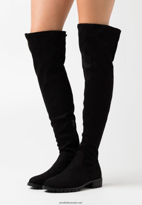 Anna Field Women Over-The-Knee Boots Black H42J4Z2228
