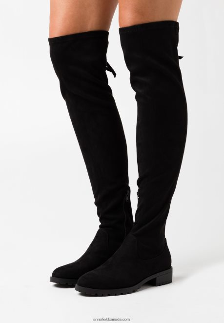 Anna Field Women Over-The-Knee Boots Black H42J4Z2229