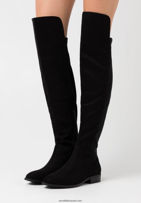 Anna Field Women Over-The-Knee Boots Black H42J4Z2230