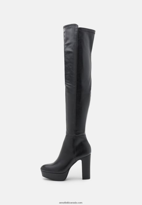 Anna Field Women Over-The-Knee Boots Black H42J4Z2232