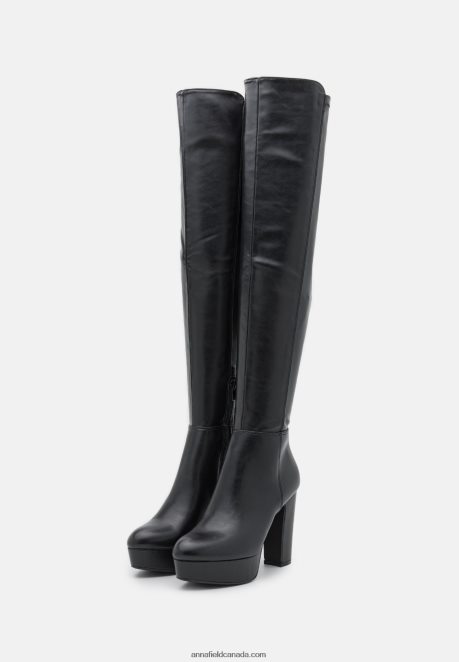 Anna Field Women Over-The-Knee Boots Black H42J4Z2232
