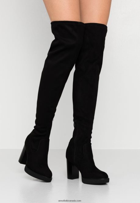 Anna Field Women Over-The-Knee Boots Black H42J4Z2236