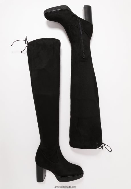 Anna Field Women Over-The-Knee Boots Black H42J4Z2236
