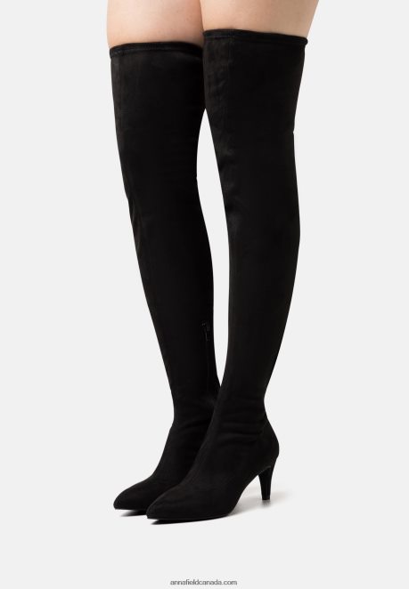 Anna Field Women Over-The-Knee Boots Black H42J4Z2240