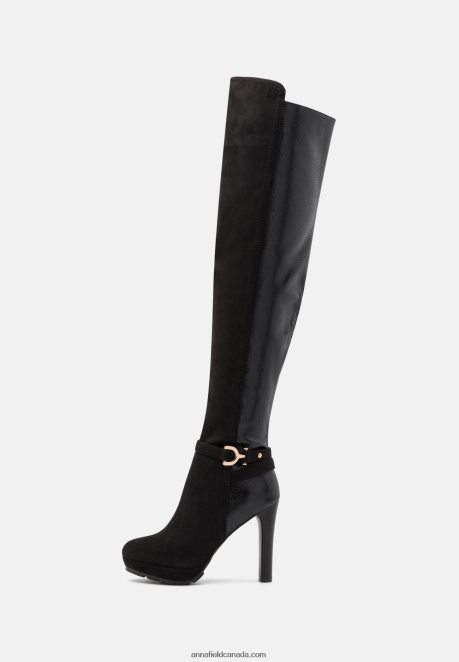 Anna Field Women Over-The-Knee Boots Black H42J4Z2242
