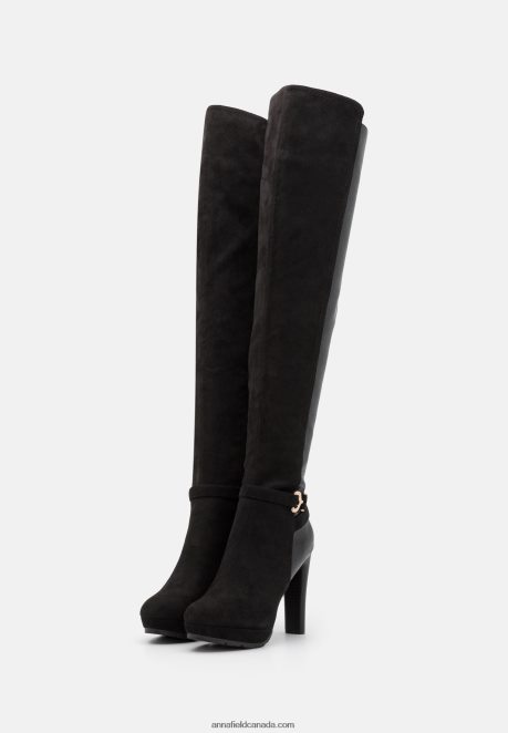 Anna Field Women Over-The-Knee Boots Black H42J4Z2242