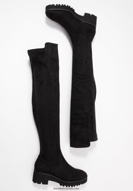 Anna Field Women Over-The-Knee Boots Black H42J4Z2244