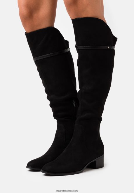 Anna Field Women Over-The-Knee Boots Black H42J4Z2245