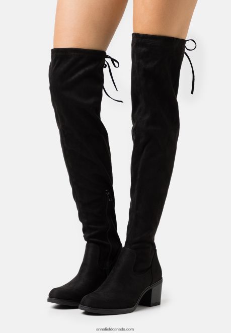 Anna Field Women Over-The-Knee Boots Black H42J4Z2246